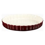 Le Creuset Seramik Lüks Tasarım Tart Kalıbı 28 cm - Bordo