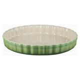 Le Creuset Seramik Lüks Tasarım Tart Kalıbı 28 cm - Yeşil
