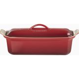 Le Creuset Seramik Pate Kalıbı Fırın Kabı 28 cm - Kırmızı