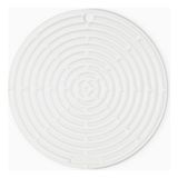 Le Creuset Yuvarlak Silikon Nihale & Tencere Tutacağı - Beyaz