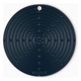 Le Creuset Yuvarlak Silikon Nihale & Tencere Tutacağı - Lacivert