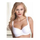 Le Jardin 2'li Amanda Toparlayıcı Telli Ultra Soft Sütyen, C Cup, Beyaz