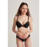 Le Jardin 5040 Cybele Bra Silikonlu Taşlı Sütyen Takım