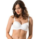 Le Jardin 9300-C Beyaz Mikro Dolgusuz Soft Kadın Sütyen