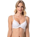 Le Jardin 9405-B Beyaz C Cup Desteksiz Toparlayıcı Kadın Sütyen