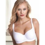 Le Jardin 9720 Amanda Toparlayıcı Telli Beyaz Ultra Soft Sütyen