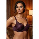 Le Jardin 9720 Amanda Toparlayıcı Telli Ultra Soft Sütyen C Cup - 90C - Mor