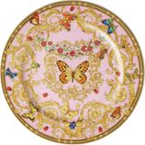 Le Jardin De Versace Renkli Desenli Porselen Servis Tabağı 30 cm - Standart
