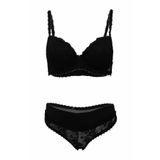 Le Jardin Elianor Push-Up Sütyen Takım 5200 | Siyah