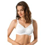 Le Jardin Kadın Beyaz Toparlayıcı Telsiz Soft C Cup Sütyen, 105B Beden