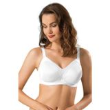 Le Jardin Kadın Beyaz Toparlayıcı Telsiz Soft C Cup Sütyen Yeni Sezon 1 Adet Ekonomik Beyaz 90B
