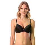 Le Jardin LJR-9700 Kadın Siyah Felalty Battal Soft Cup Mikro Sütyen Yeni Sezon