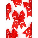 Le Mabelle Kırmızı Ay Yıldızlı Kız Çocuk Klips Toka