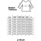 Le Mabelle Mint Uzun Kollu Yıldızlı Kız Çocuk Tül Crop - 4 Yaş - 02Y-Yeşil