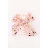 Le Mabelle Pudra Yıldız Baskılı Tül Kız Çocuk Klips Toka