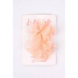 Le Mabelle Somon 2'li Tül Çiçek Kız Çocuk Klips Toka Set