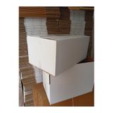 Le' Madam 58*38*30 cm 10 ADET düz beyaz çeyiz kolisi taşınma kolisi boş koli