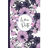 le Mie Ricette: Ricettario da Scrivere Personalizzato, Libro di Cucina con Spazio per 100 Piatti Preferiti -110 pagine da compilare in un Comodo formato A5 con Indice - (04)