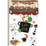 le Mie Ricette: Ricettario da Scrivere Personalizzato, Libro di Cucina con Spazio per 100 Piatti Preferiti -110 pagine da compilare in un Comodo formato A5 con Indice - 28