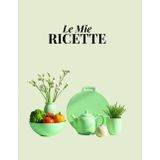 Le Mie Ricette: Taccuino da compilare con indice personalizzabile, 100 schede, una tabella di conversione delle misure e pagine per appunti. Formato A4.