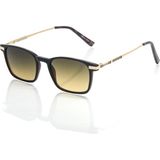 Le Miel Eyewear Exclusive Diktörtgen Unisex Güneş Gözlüğü - Kahverengi