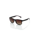 Le Miel Eyewear Mat Kahverengi Polarized Degrade Camlı Unisex Güneş Gözlüğü