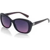 Le Miel Eyewear Oval Polarized Kadın Güneş Gözlüğü - Siyah