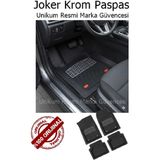 Le Moins Cher Hyundai Accent Era Uyumlu Yeni Nesil Krom Joker Siyah Eva Oto Paspas Su Geçirmez Kaymaz Yüzey - Siyah