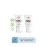 LE NATURA PREBİYOTİKLİ BEBEK PİŞİK KREMİ SETİ – 2x 75 ml | İkili Koruma Paketi: Kesintisiz Bariyer Gücü | Bebeğinizden Size, Her Yaşta Onarım- Tüm Aile İçin Güvenli Bakım | Atopik, Hassas ve Yenidoğan Uyumlu