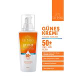 LE NIG Yüz Ve Vücut Güneş Kremi, Yüksek Koruyucu Spf 50 , Uva/uvb Koruması 125ml