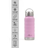 Le Paon 400 ml Okul Suluğu Termos Sızdırmaz Paslanmaz Çelik 6 Saat Sıcak 12 Saat Soğuk Bpa Fre - Pembe
