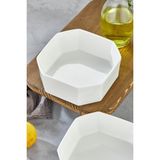 Le Paon Porselen Salata ve Servis Kasesi 14,4x5,8 cm – Şık Tasarım - 14,4 x 5,8 cm