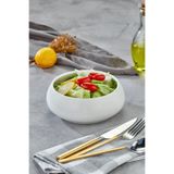 Le Paon Porselen Yuvarlak Salata ve Servis Kasesi 17x6,5 cm