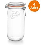 Le Parfait Super Cam Kavanoz 1500 ml (4 Adet)