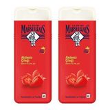 Le Petit Marseillais Akdeniz Çileği 2x400 ml Duş Jeli + Duş Lifi