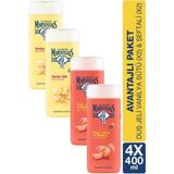 Le Petit Marseillais Le Petit Marseillais Vanilya Sütü ve Beyaz Şeftali Nektarin Banyo ve Duş Jeli - 1001 ml