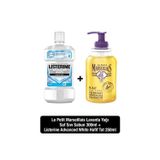 Le Petit Marseillais Listerine Advanced White Hafift Tat Ağız Bakım Suyu 250 ml + Lavanta Sıvı Sabun