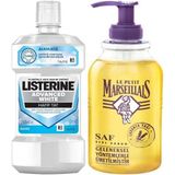 Le Petit Marseillais Lpm Lavanta Yağı Sıvı Sabun 0.3 lt ve Listerine Advanced White Hafif Tat 250 ml Ağız Çalkalama