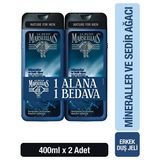 Le Petit Marseillais Mineral ve Sedir Ağacı Men Duş Jeli 400 ml x2