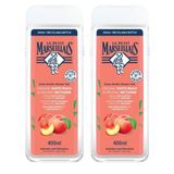 Le Petit Marseillais Organic White Peach Nectarine 400 ml 2 Adet Duş Jeli