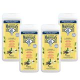 Le Petit Marseillais Vanilya Sütü 4x650 ml Duş Jeli