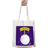 Le Petit Prince Küçük Prens Small Iki Tarafı Kalıcı Baskılı Yıkanabilir Okul Plaj Omuz Bez Çantası