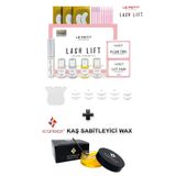 Le Petit Professional Lash Lift Kirpik Lifting Seti, Lash Lift, Kirpik Perma Seti ve Kaş Şekillendirici,Sabitleyici Wax