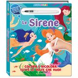Le sirene. Acquacolor. Ediz. illustrata. Con pennello ad acqua