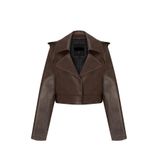 LE TOMAS TFS BIKER CEKET KAHVE