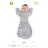 Le Touche Bebek Kundak Eldiven Manşetli Uyku Tulumu & Kolları Yukarı Kundak 4 Mevsim