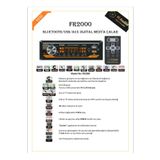 Leader fi Audio FR2000 BLUETOOTH/USB/AUX DİJİTAL MEDYA ÇALAR OTO TEYP