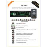 Leader Fi Audio FR3000 Bluetooth/usb/aux Dijital Medya Çalar Oto Teyp