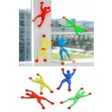 LEADER HOME Cama Yapışan Örümcek Adam Oyuncak 5 Adet Birden Spiderman