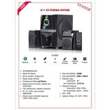 Leader R-2020 2+1 Ev Sınema Sıstemı - USB